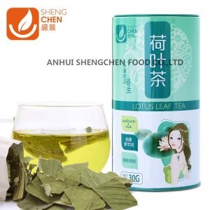 Lotus Leaf tea in tin