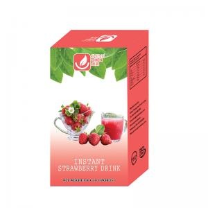 Strawberry Flavored Instant Powder Drink